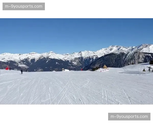 特写：阿尔卑斯滑雪世锦赛女子速降，瑞士选手在能见度极低的雪雾中完赛